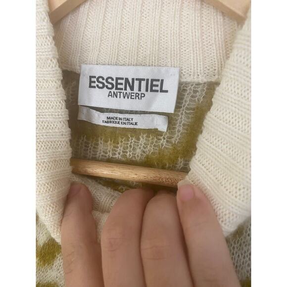 Essentiel high-neck mohair finish jumper - Picture 8 of 8